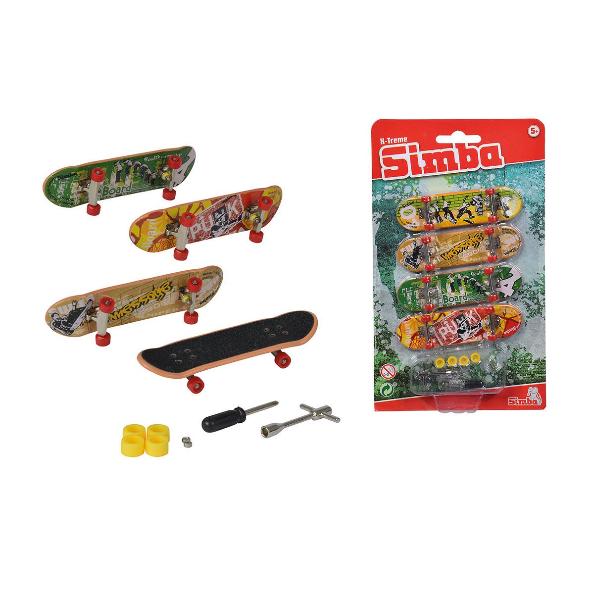 103306084 FİNGER SKATEBOARD 4 PCS SET