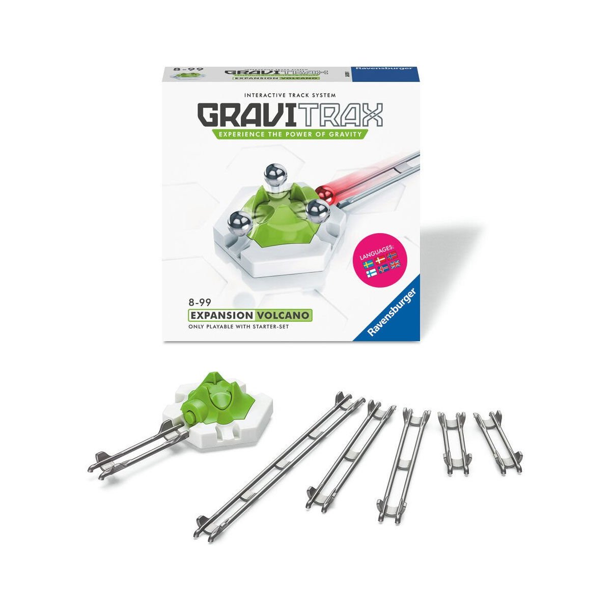 261543 Gravitrax Volcano - Parkur Geliştirme Ek Paket