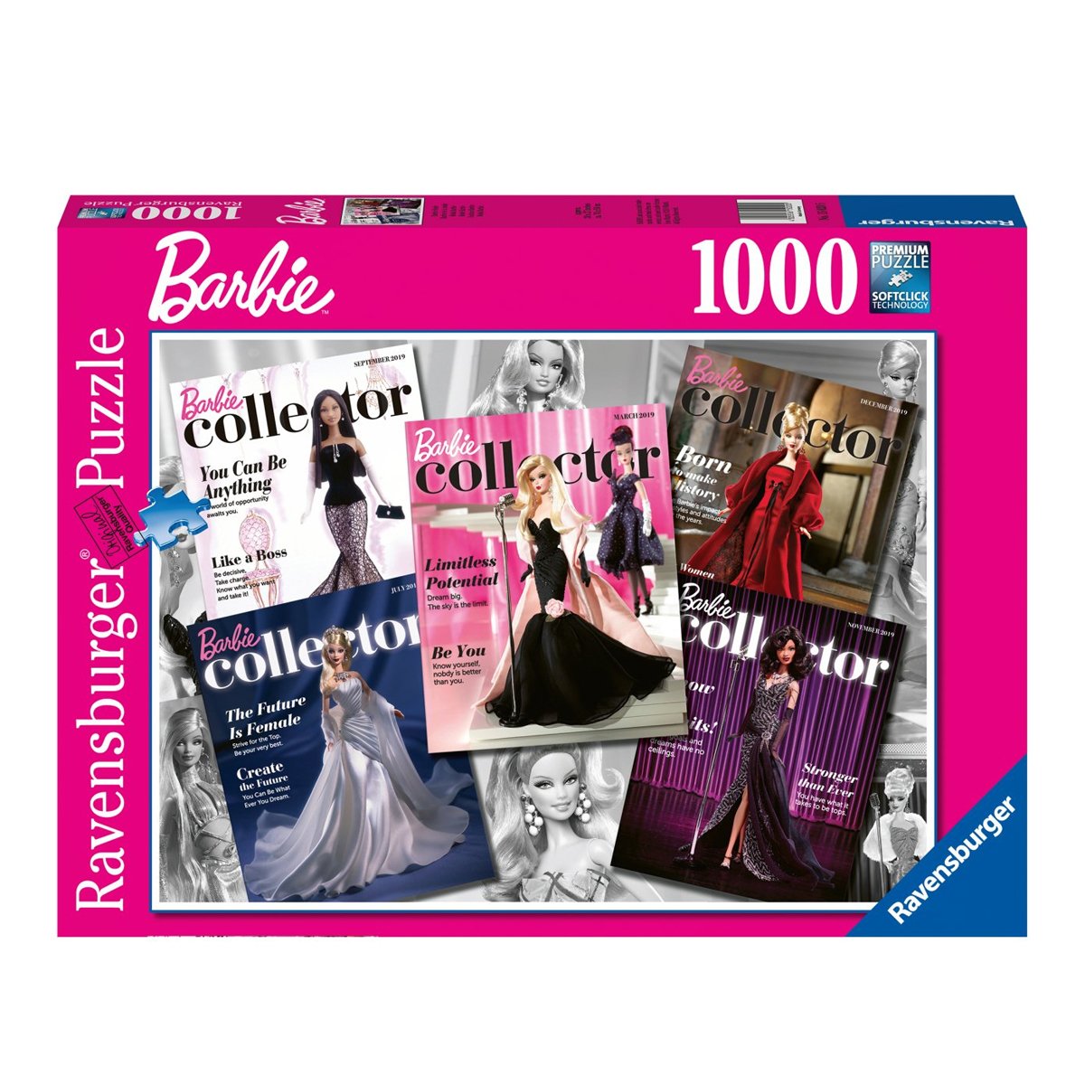 150205 Ravensburger, Barbie - 1000 Parça Puzzle
