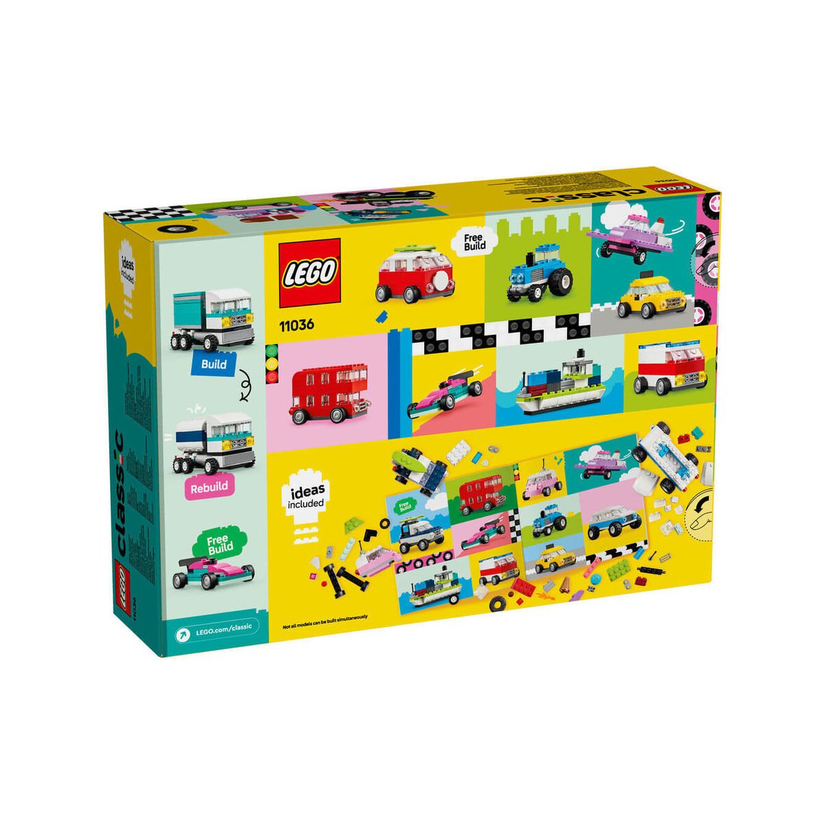 11036 Lego Classic Yaratıcı Araçlar 900 parça +5 yaş