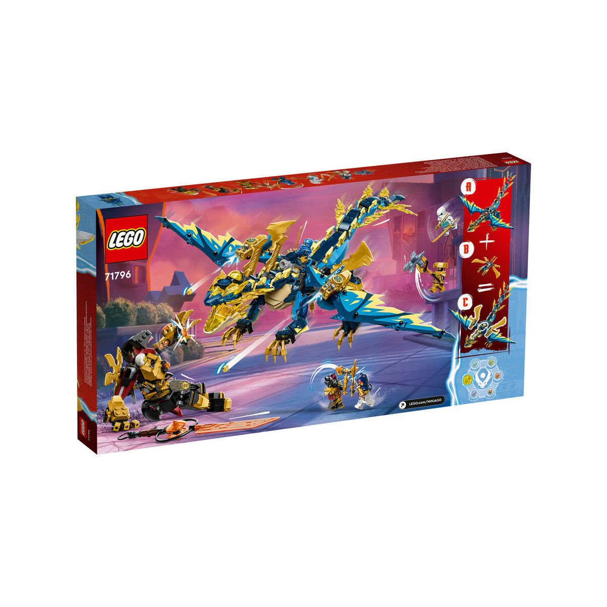 71796 Lego Ninjago-Elementa Dragonu The Empress Robotuna Karşı 1038parça +9 yaş
