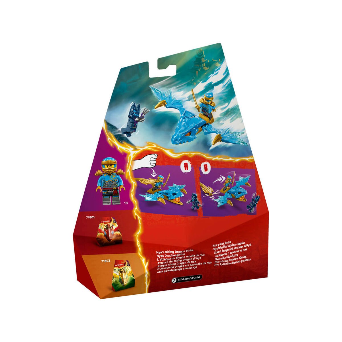 71802 Lego Ninjago Nyanın Yükselen Ejderha Vuruşu 26 parça +6 yaş