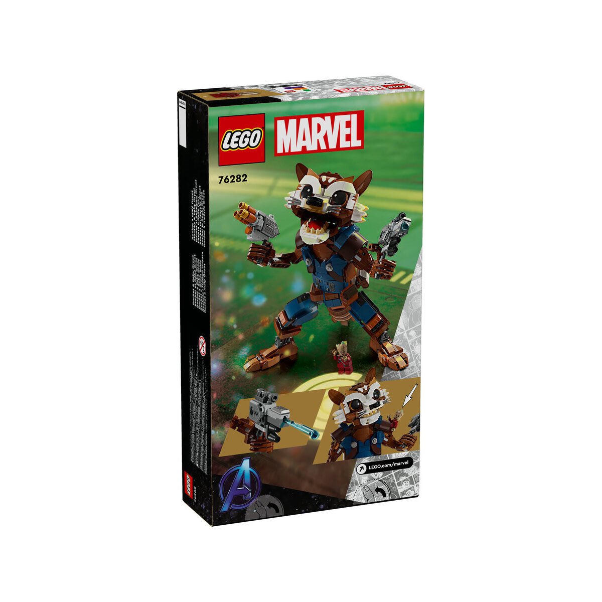 76282 Lego Marvel Rocket ve Bebek Groot 566 parça +10 yaş