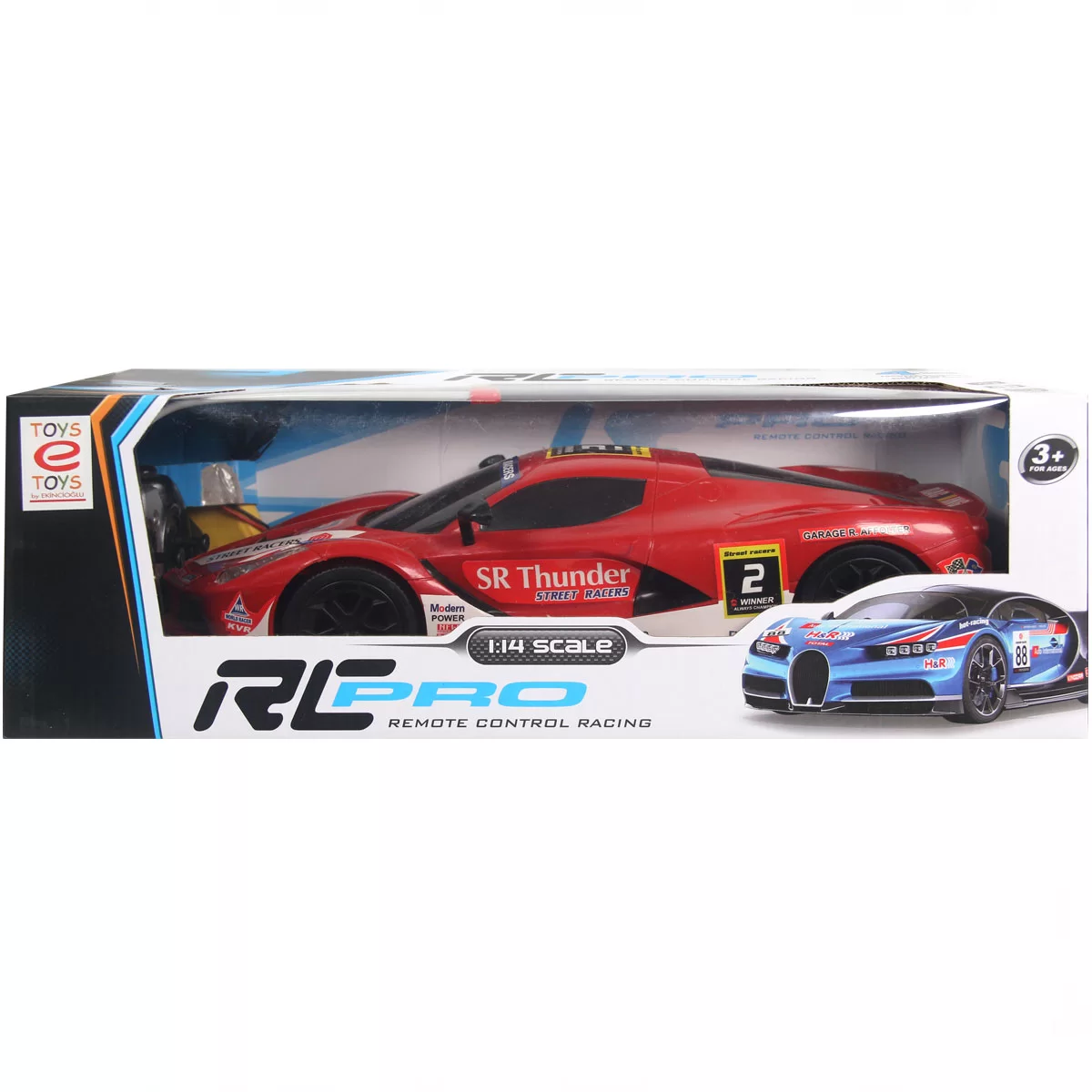 1:14 RC Pro Kumandalı Şarjlı Araba 1385-6A