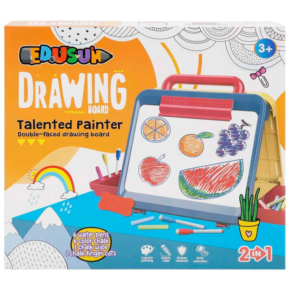 2in1 Çift Taraflı Yazı Tahtası