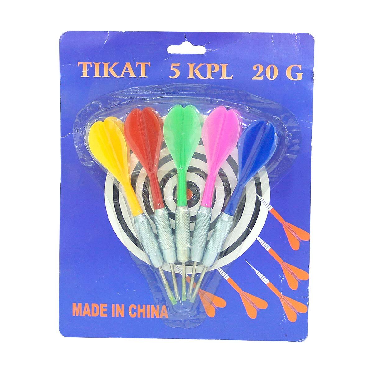 5'li Metal Uçlu Dart Oku