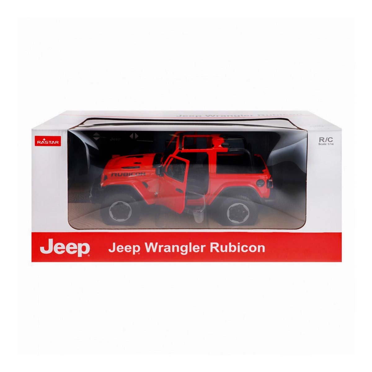 Rastar 1:14 Kumandalı Jeep Wrangler Rubicon Açılır Kapı