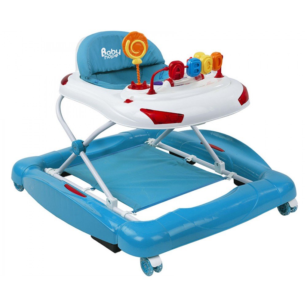 Babyhope 219 Tobby Sallanır Yürüteç Mavi