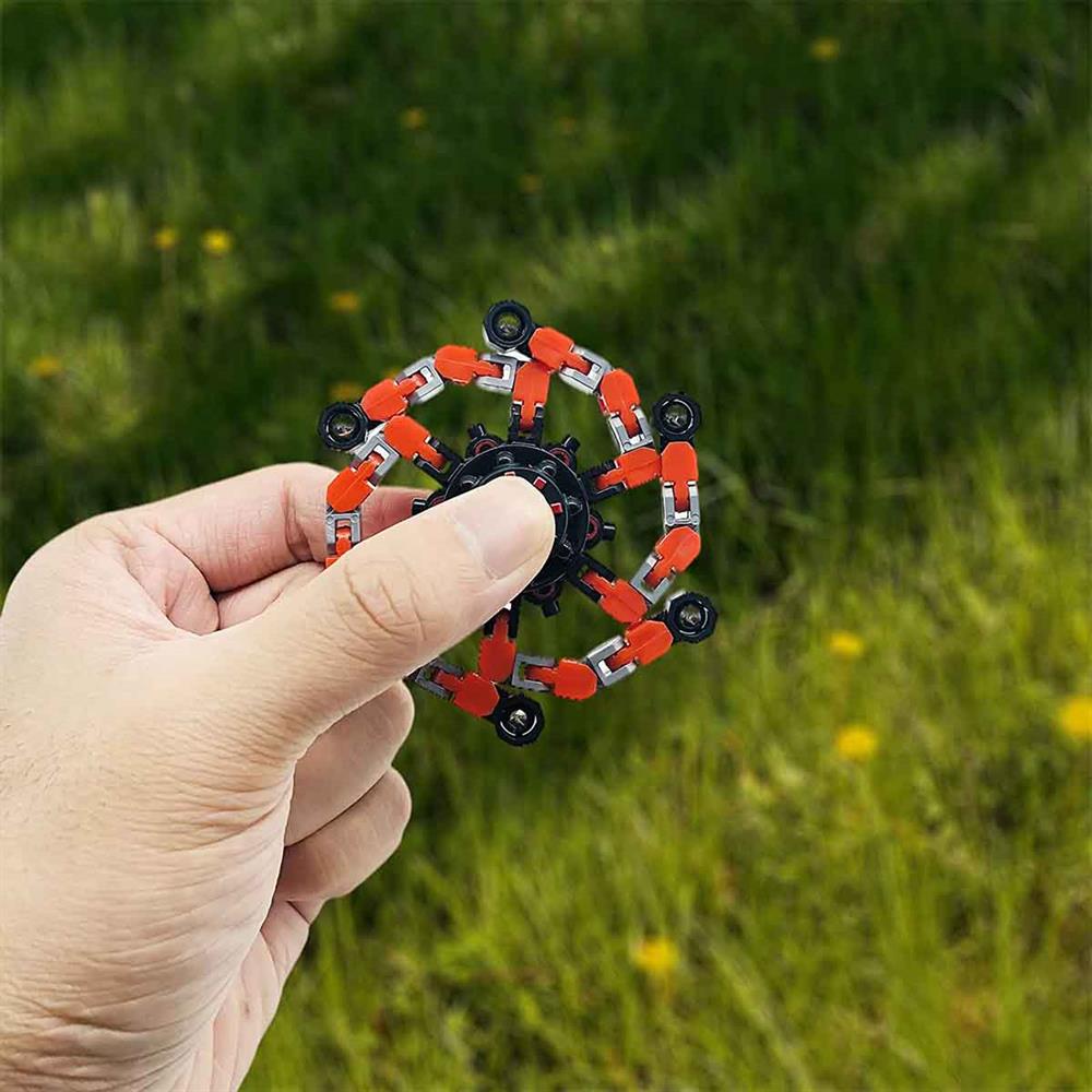Fidget Spinners Dönüştürülebilir Zincir Robot Oyuncak 1 ADET
