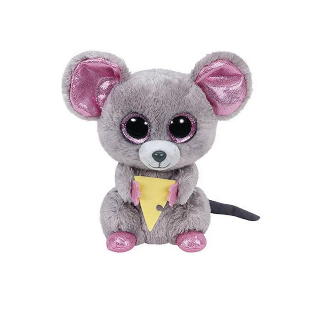 TY36192 Peluş Squeaker Mouse With Cheese Reg