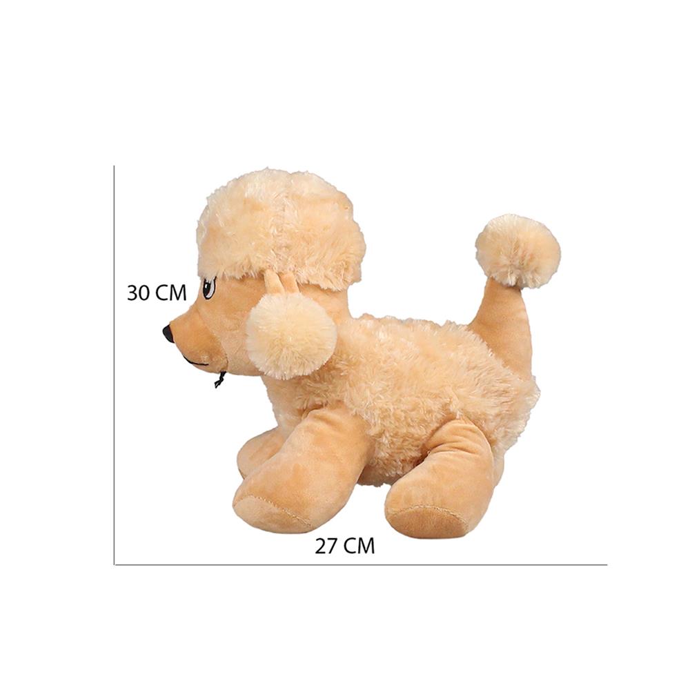 Havlayan Poodle Kaniş Köpek Peluş Oyuncak 30 cm 1 Adet Fiyatıdır