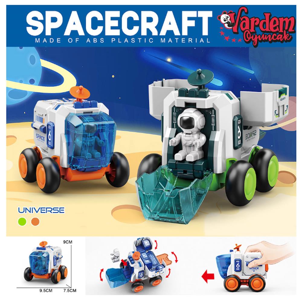 Sürtmeli Astronotlu Uzay Arabası