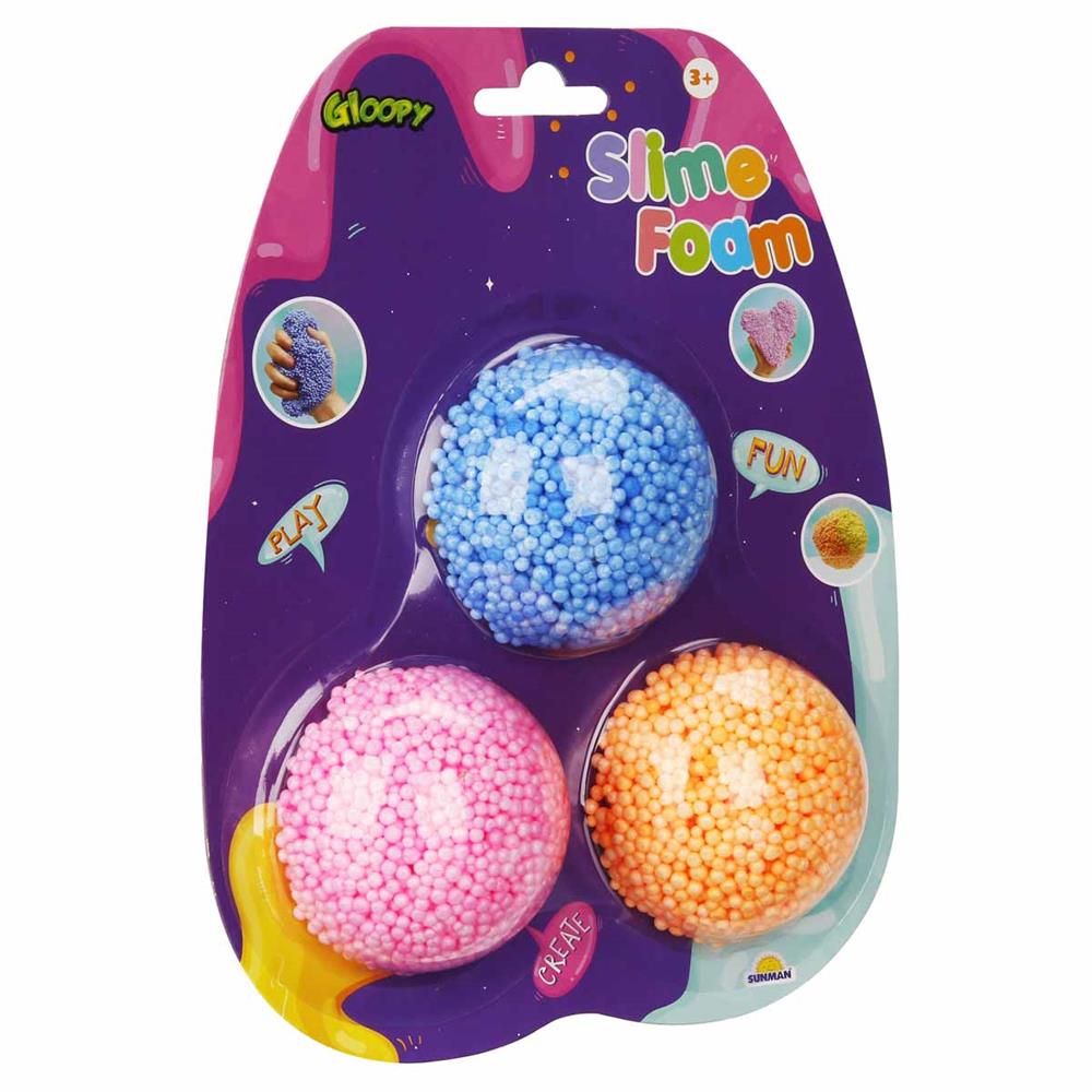 S00003740 SLİME KÖPÜK 3 LÜ 2,5GR KRTL -SUN