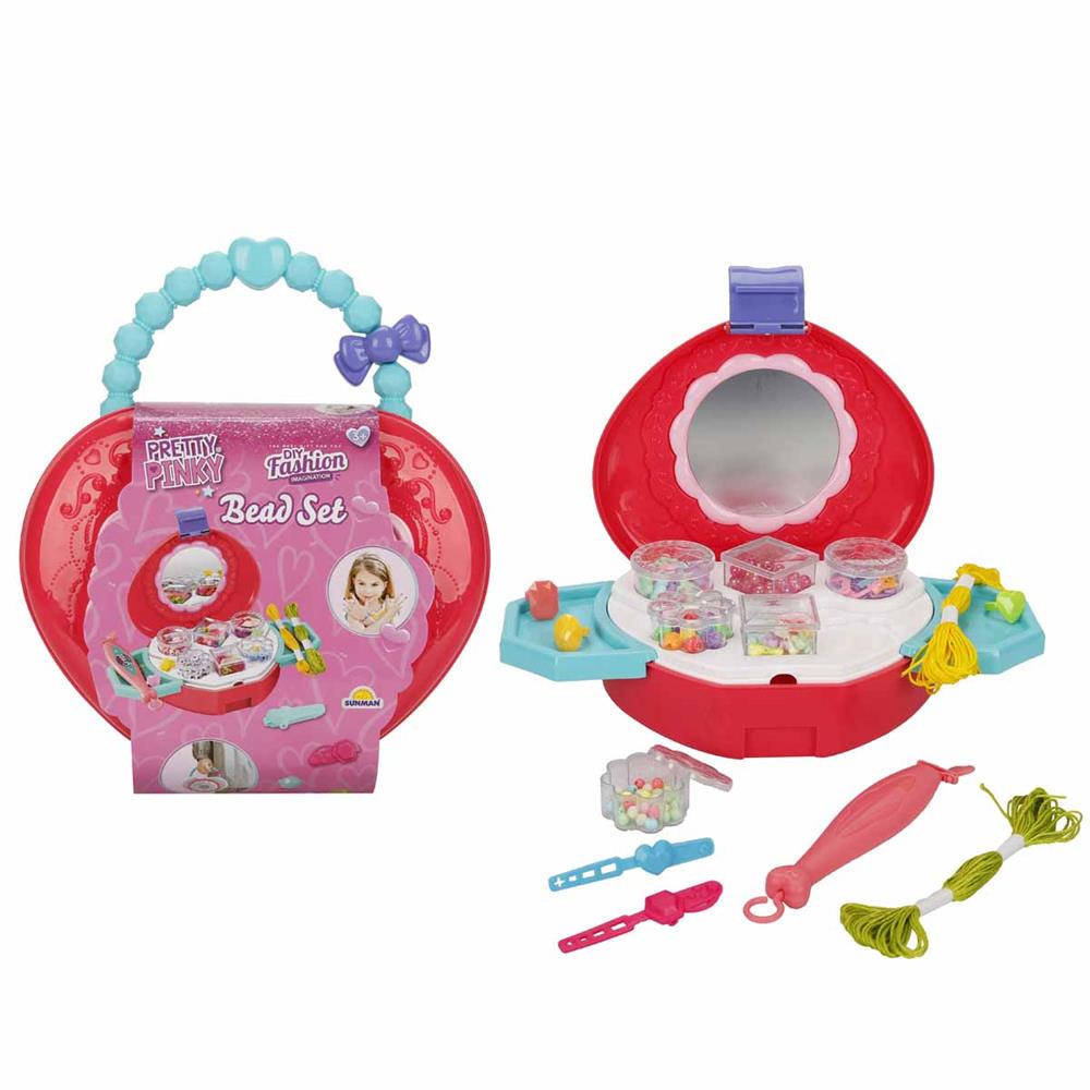 S00003661 HOBİ BONCUK YAPIMI KULPLU ÇANTA -SUN