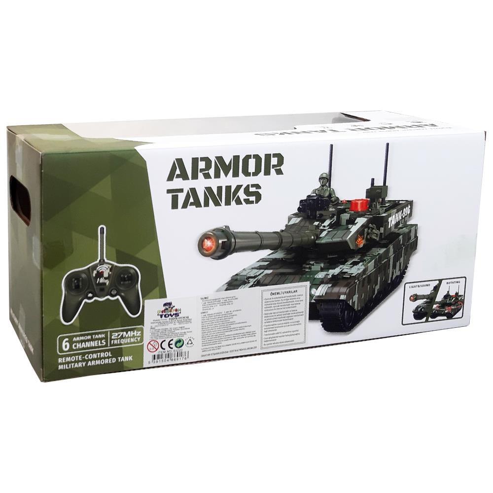 93220 1/12 ŞARJLI KUMANDALI TANK -PSF