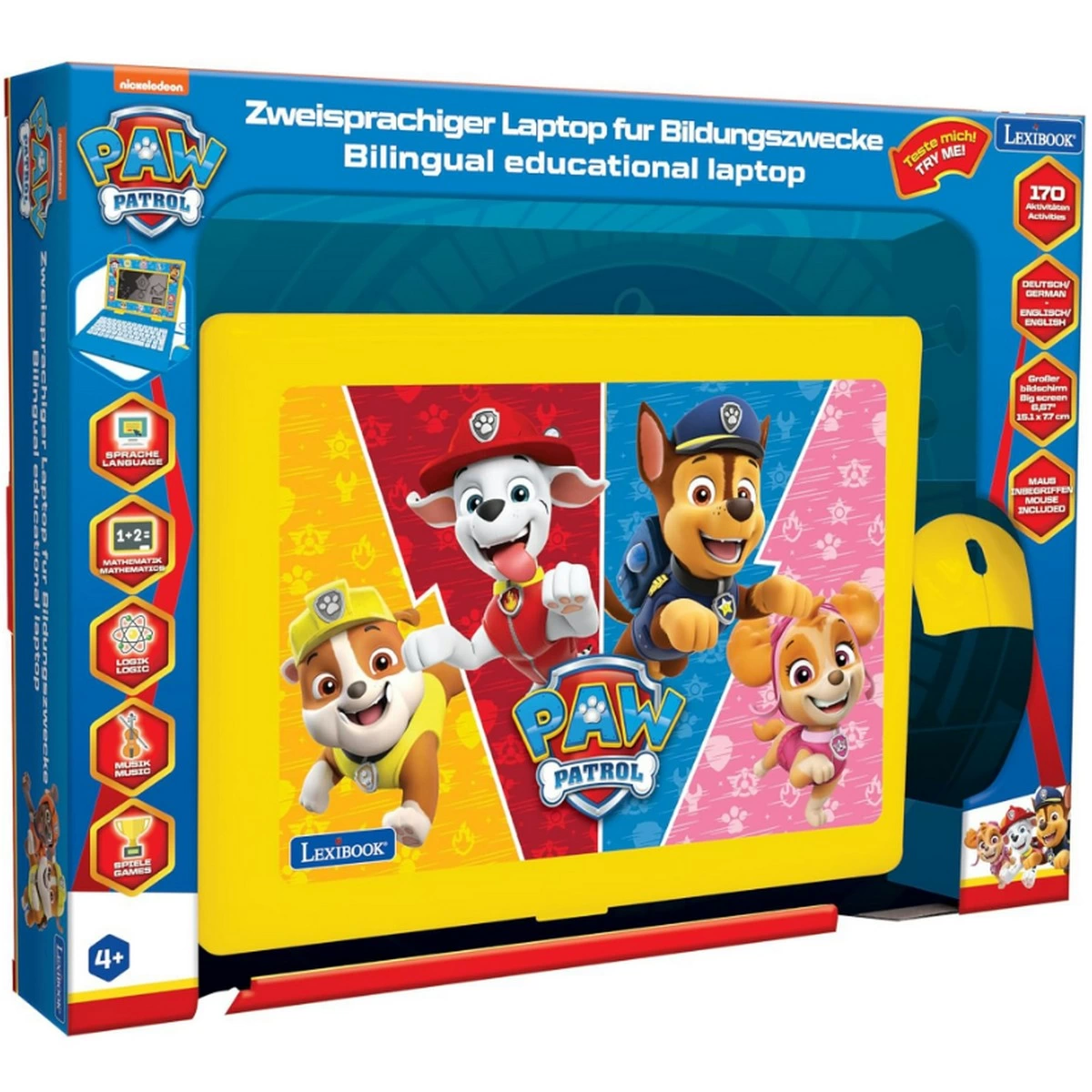 Eğitici Laptop Paw Patrol 170 Fonksiyon