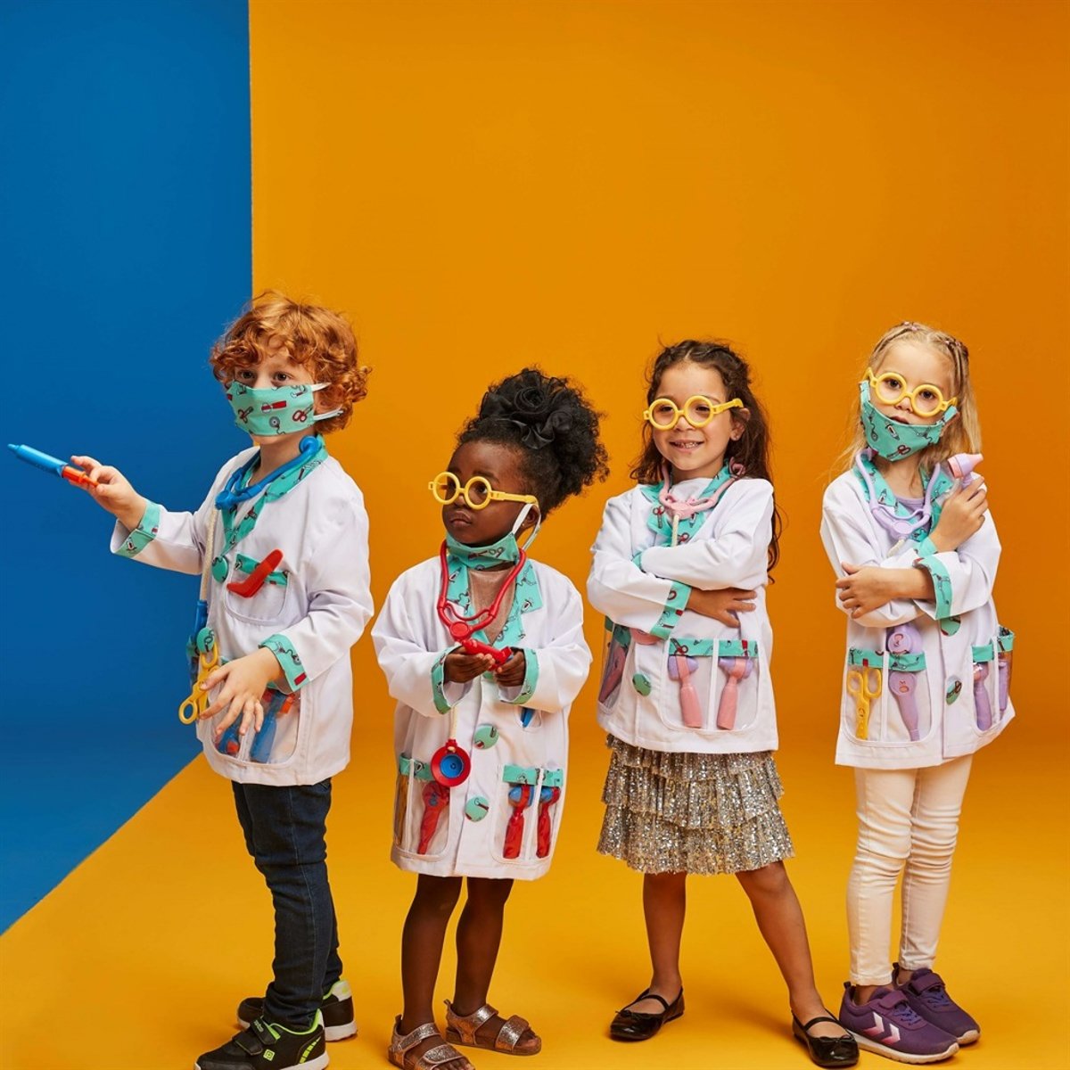 30896-LC DOKTOR ÇOCUK KOSTÜMÜ