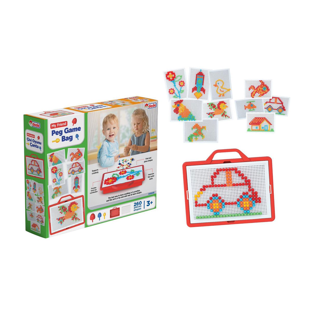 03946 ARKADAŞIM ÇİVİ OYUNU ÇANTA