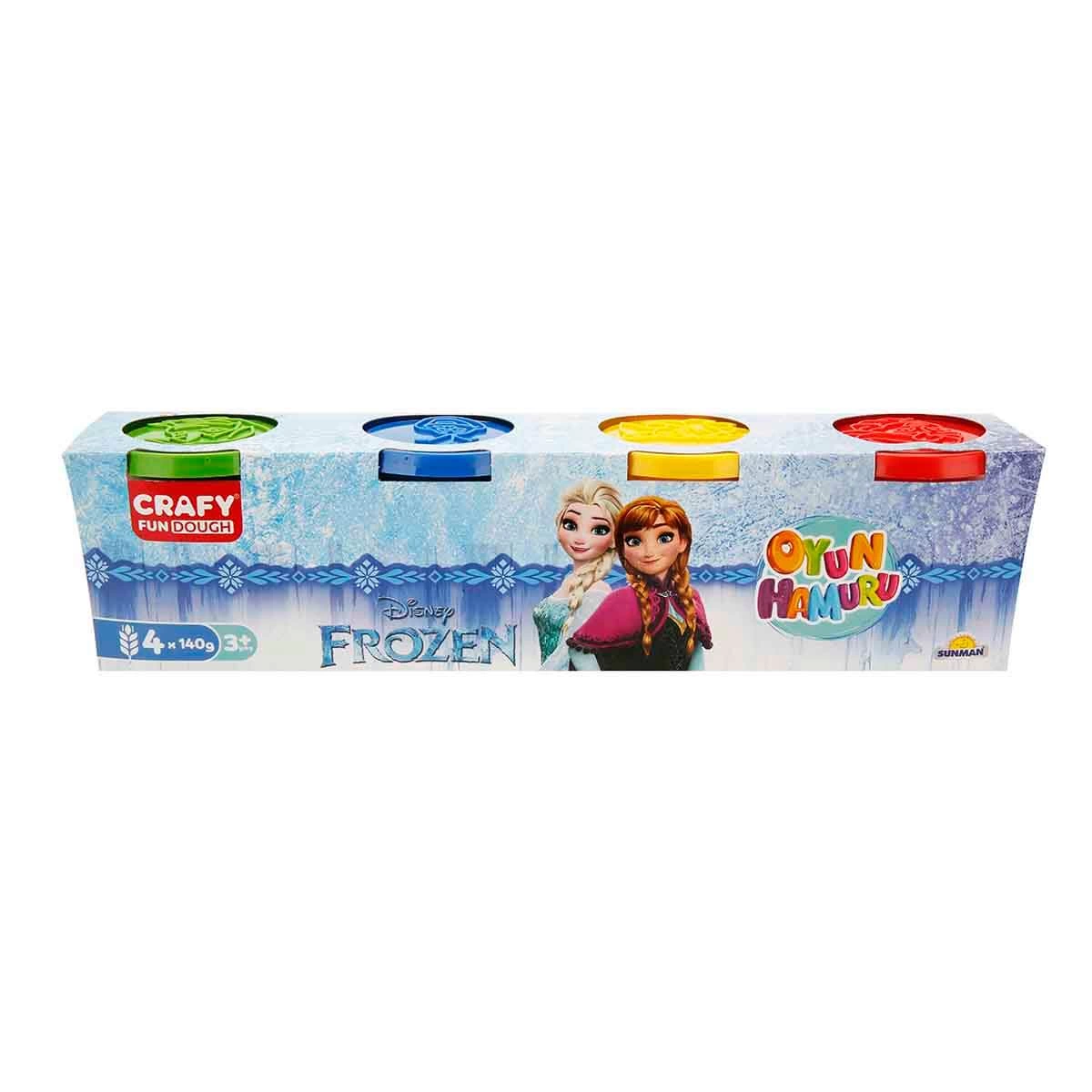 Frozen 4'lü Oyun Hamuru 560 gr
