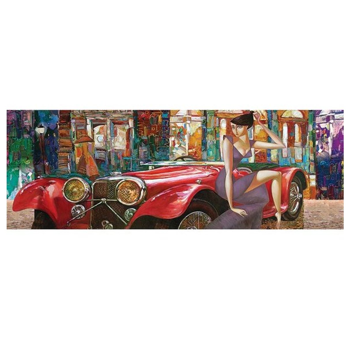 4647 Art Puzzle Akşama Davet 1000 Parça Panorama Puzzle