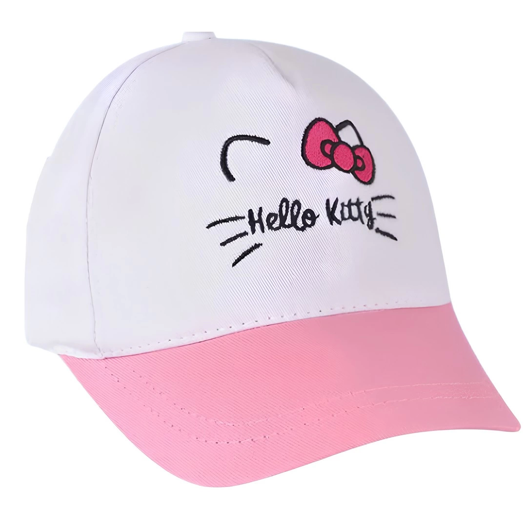 Hello Kitty Nakışlı Kep
