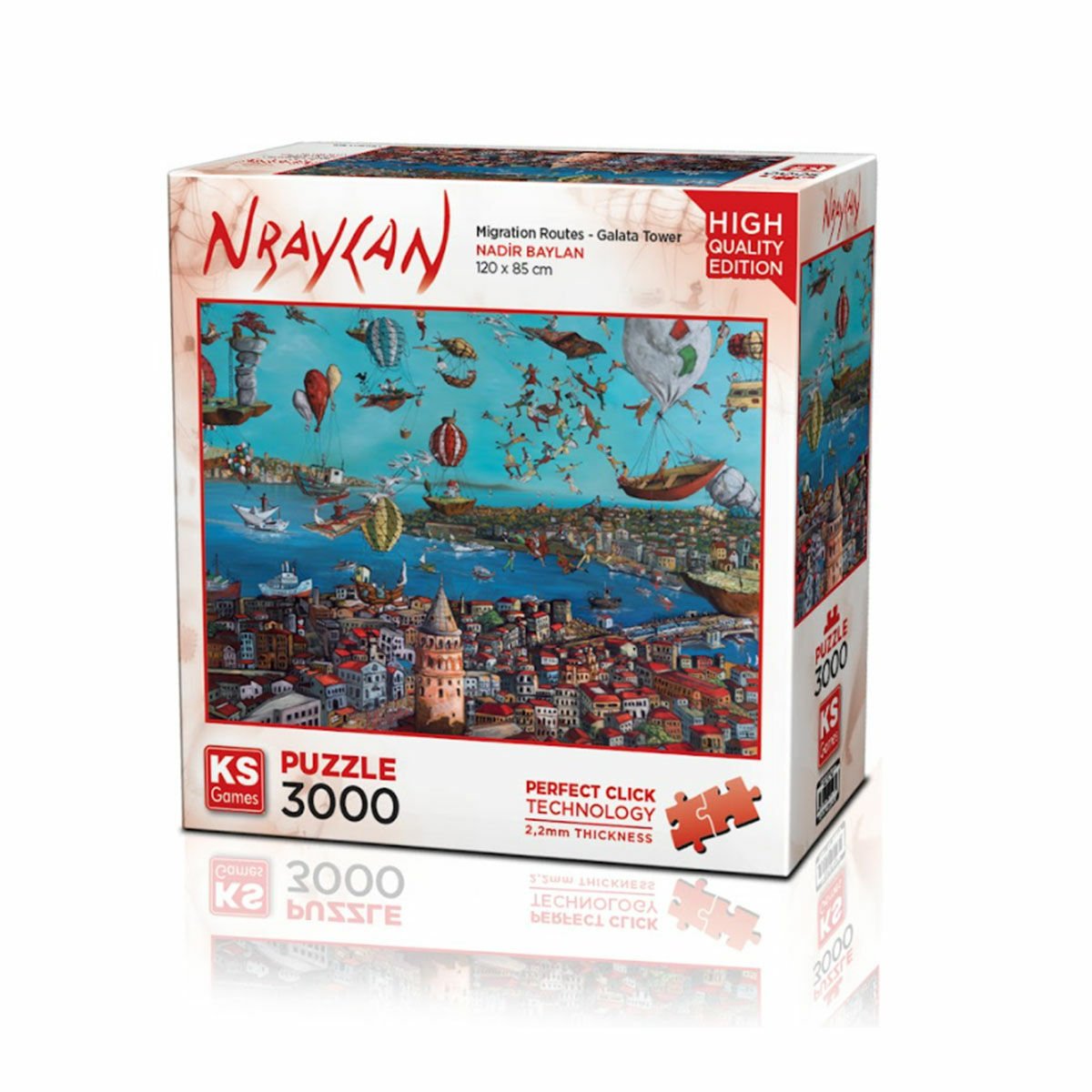 23017 Migration Routes Galata Tower -KS Puzzle
