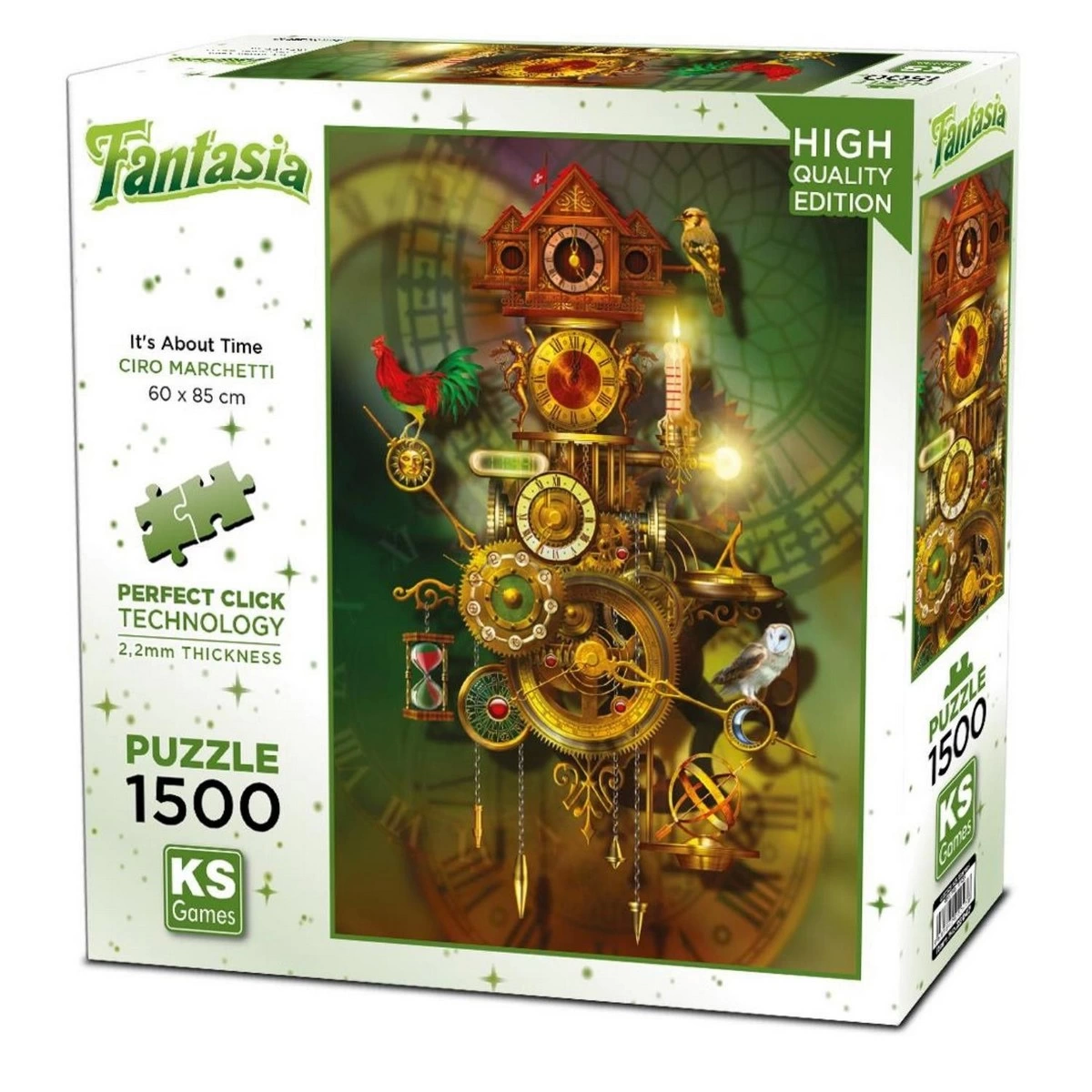 Ks Games It's About Time Puzzle 1500 Parça 22047