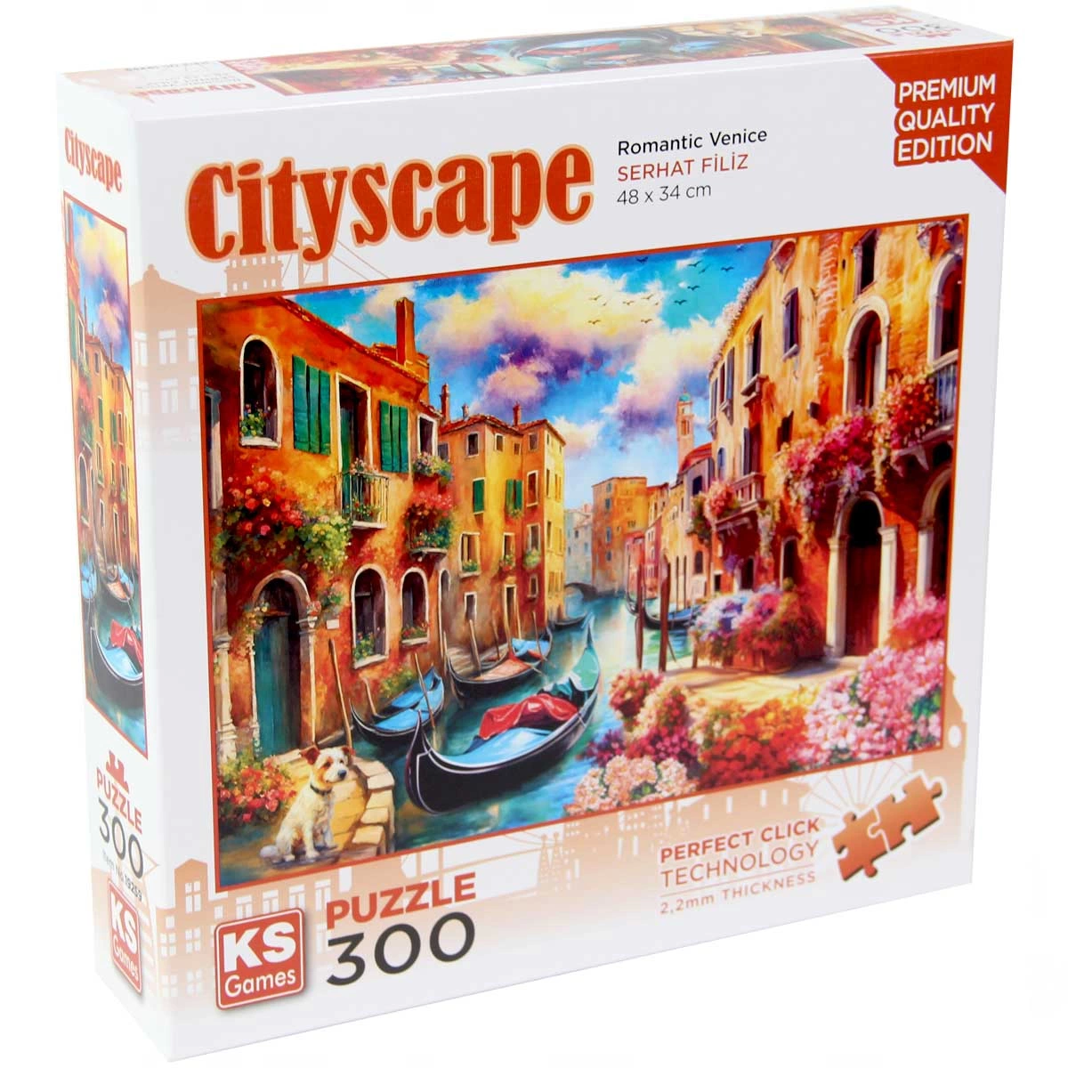 KS Games Romantic Venice Puzzle 300 Parça