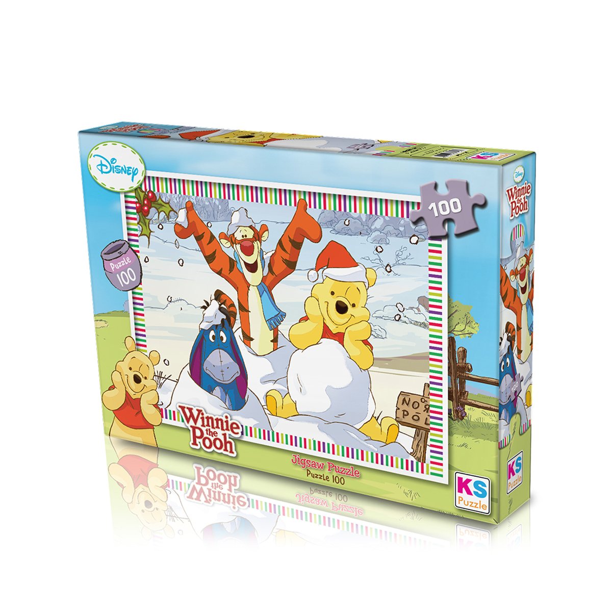 WN714 KS, Winnie The Pooh, 100 Parça Puzzle