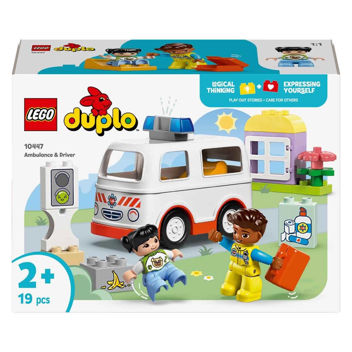 LEGO DUPLO Ambulans ve Sürücü 10447