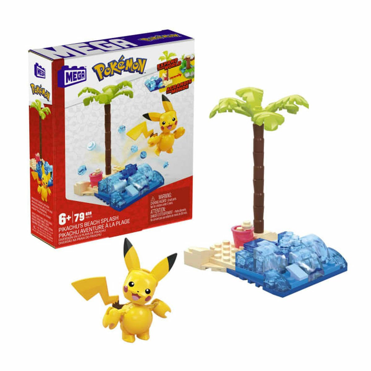 HDL75 MEGA™ Pokémon™ Adventure Builder Tatil Seti 79 para +6 yaş