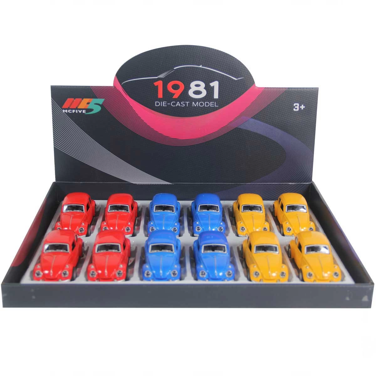 Metal Çek Bırak Klasik Araba 6636-18T