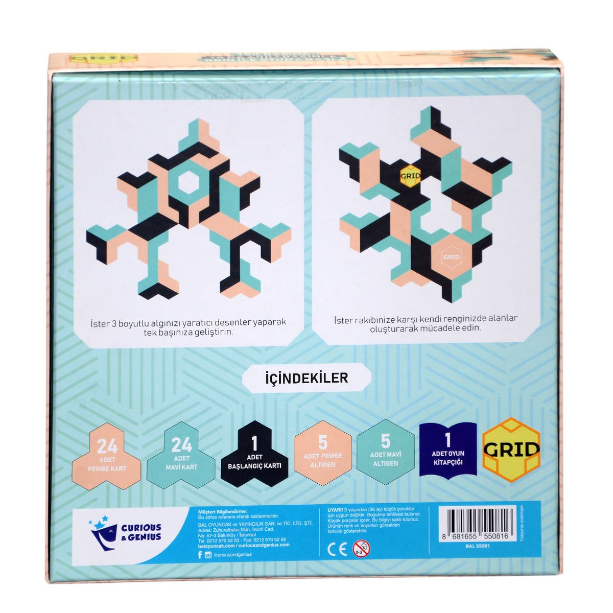 ZMK-55081 Grid Oyunu -Özaydınlar