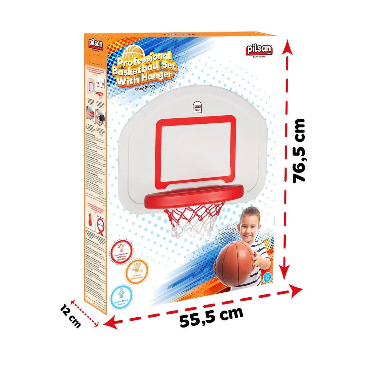 03 389 Pilsan Profesyonel Basket Seti Askılı