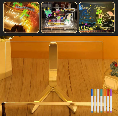 🎨 Sihirli Led Işıklı Çizim Panosu