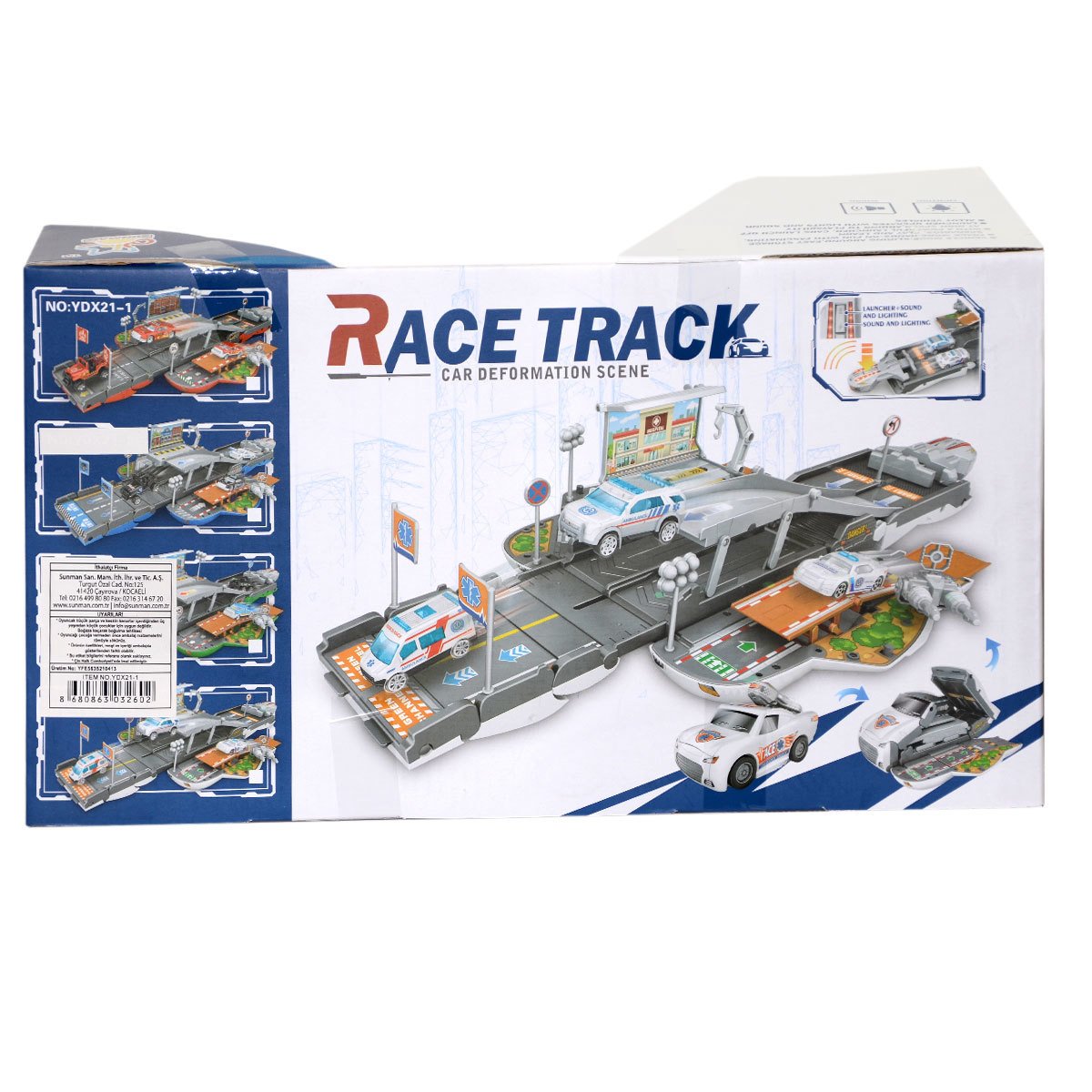 3260 Kumandalı Araçlı Yarış Pisti -Sunman