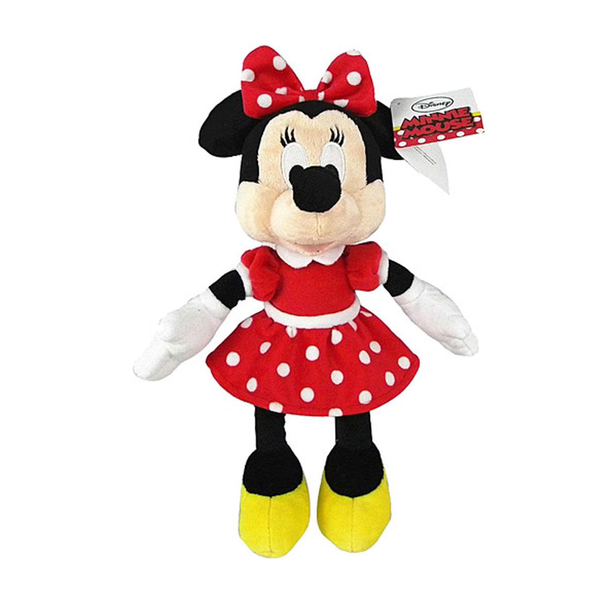 3414 Peluş Minnie Kırmızı Elbiseli 25 cm -Sunman
