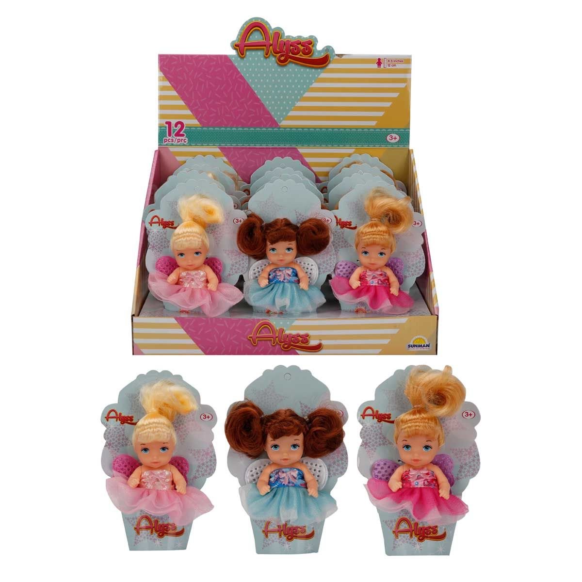 2037 Alyss Peri Bebek 12 cm -Sunman