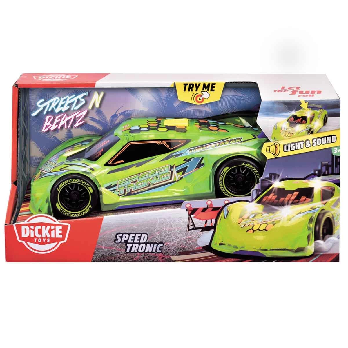 Speed Tronic Sürtmeli Işıklı Sesli Yarış Arabası