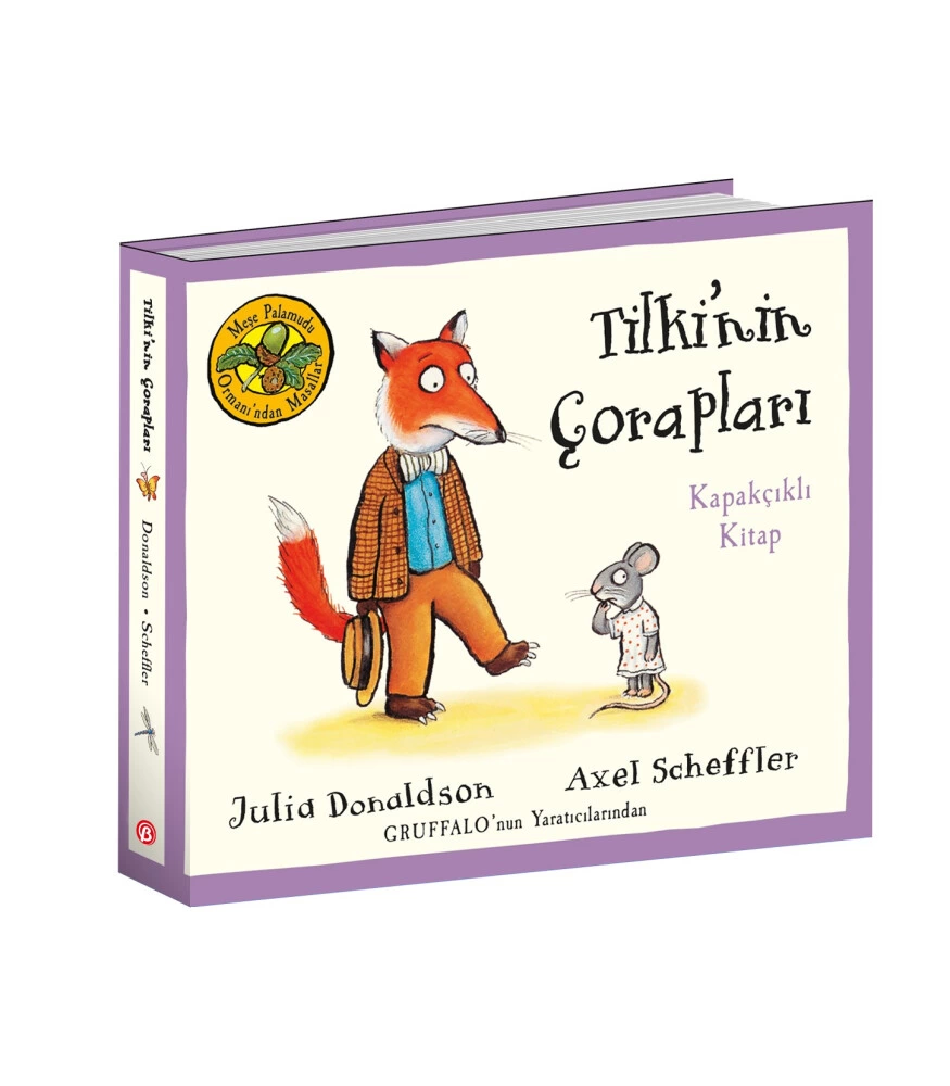 Tilkinin Çorapları Kapakçıklı Kitap