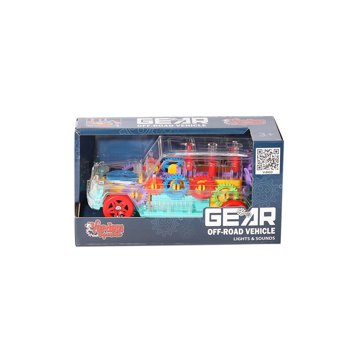 WK-C-1 A Işıklı ve Müzikli Çarp Dön Araba -Vardem