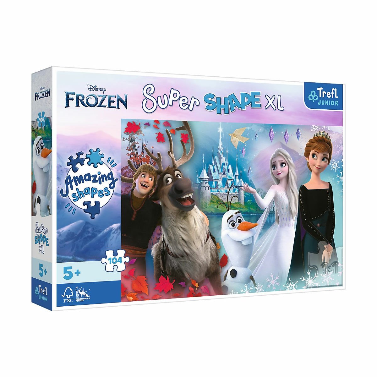 PUZZLE-50017 Frozen 104 Parça XL Çocuk Puzzle