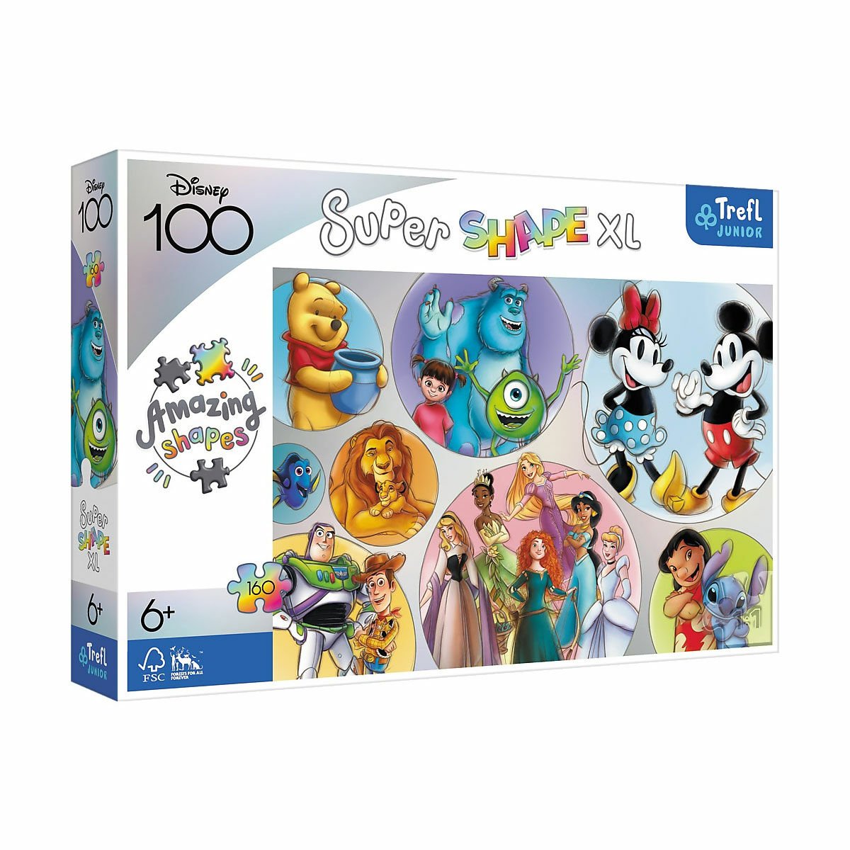 PUZZLE-50033 Disney in 160 Parça XL -Vardem