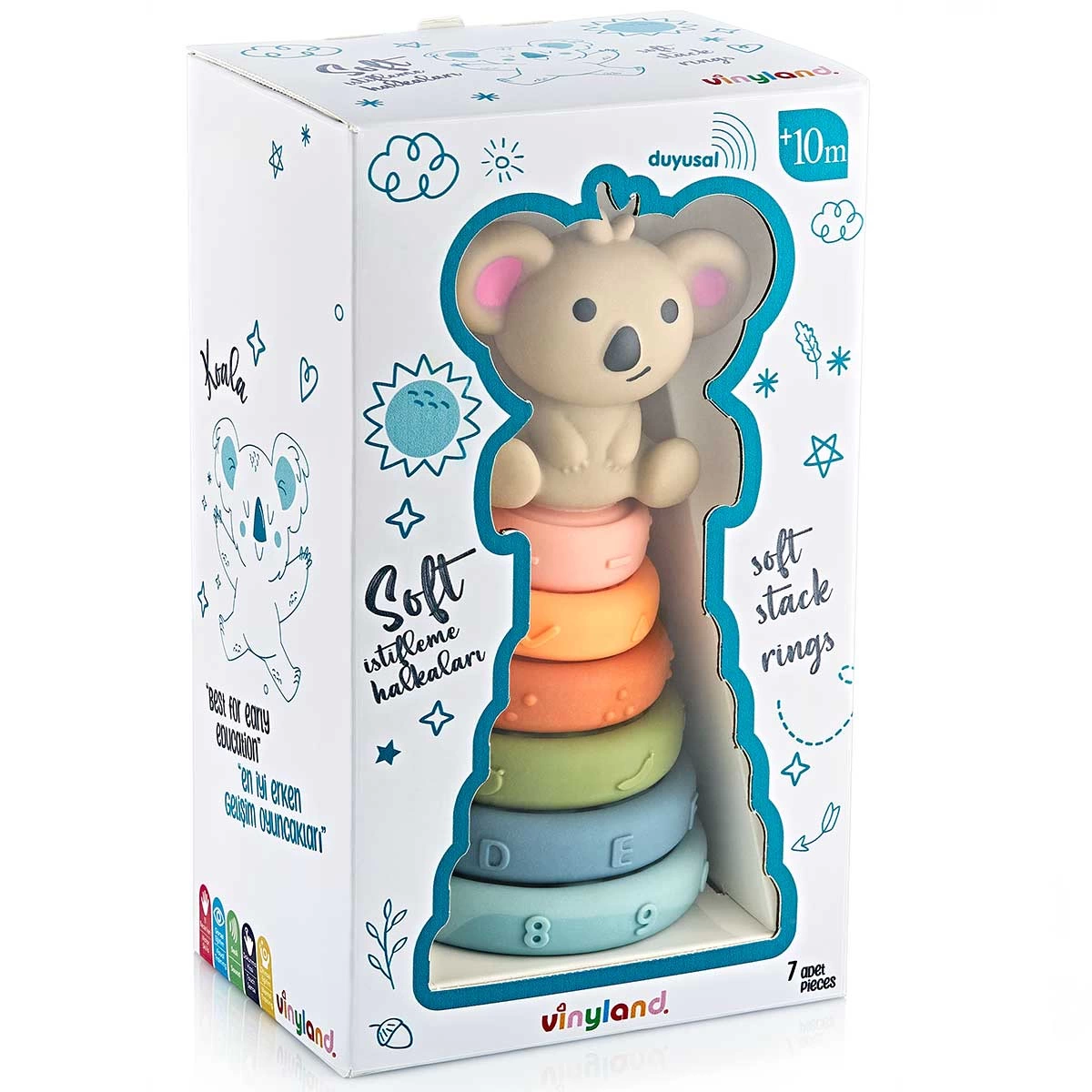 Vinyland Soft Halkalar Koala 7'li Set 661587