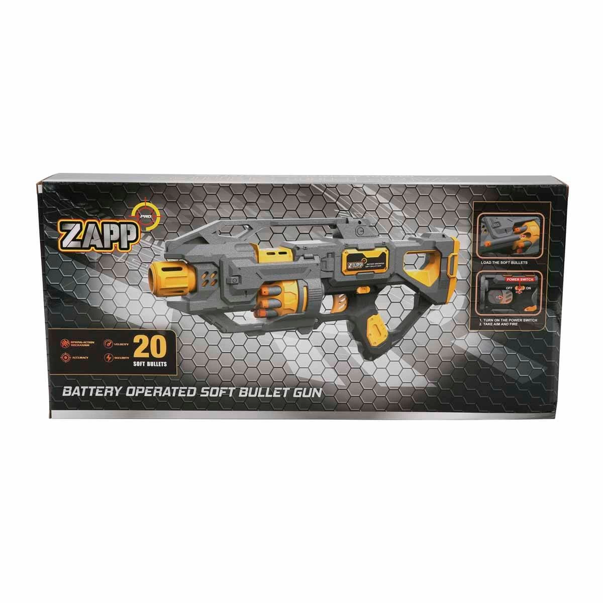 Zapp Toys 20 Mermili Sünger Dart Atan Silah 45 cm