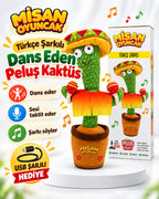 100 Şarkılı Dans Eden Kaktüs ve Ördek Oyuncak – Model ve Dil Seçenekli