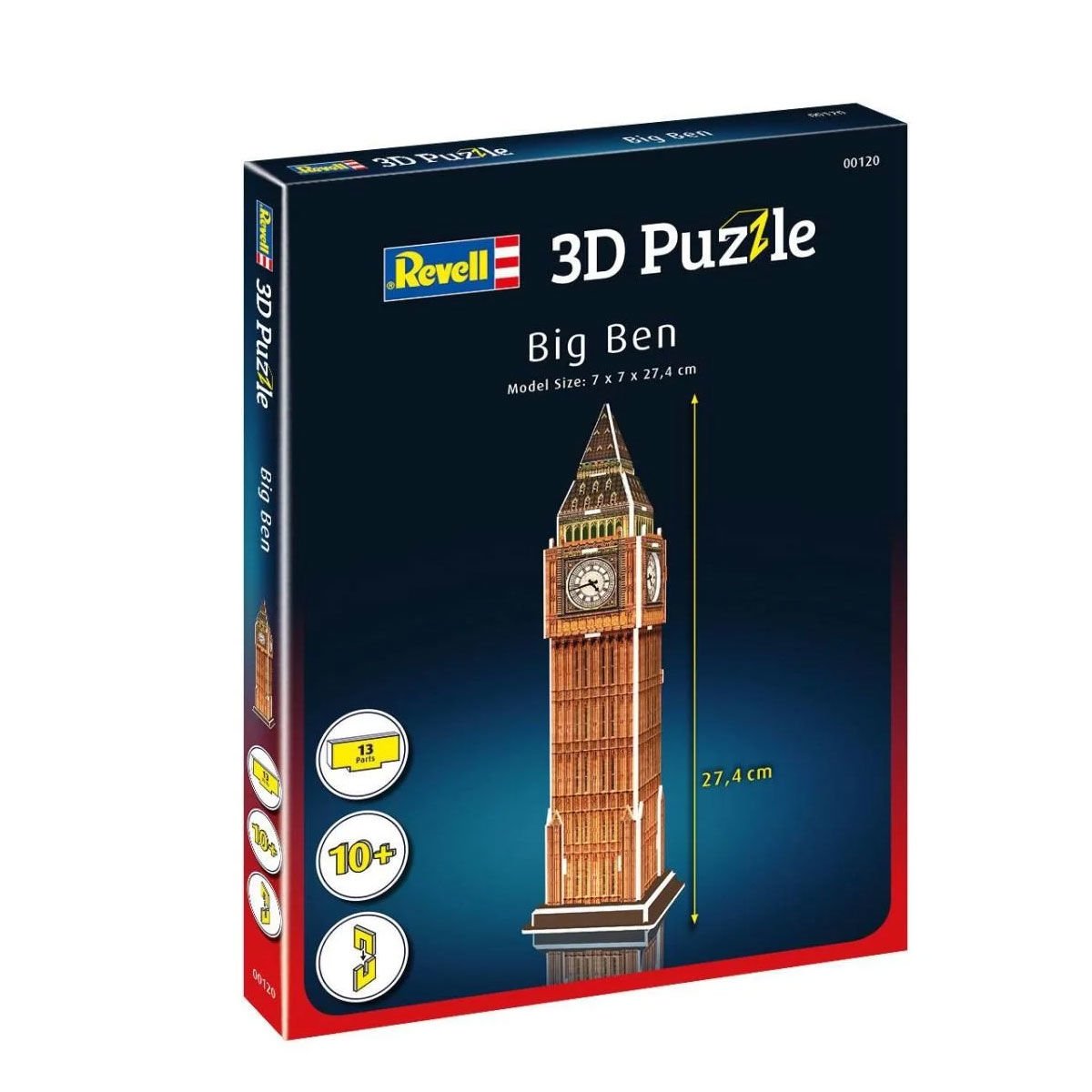 00120 Revell 3D Puzzle Big Ben 13 parça