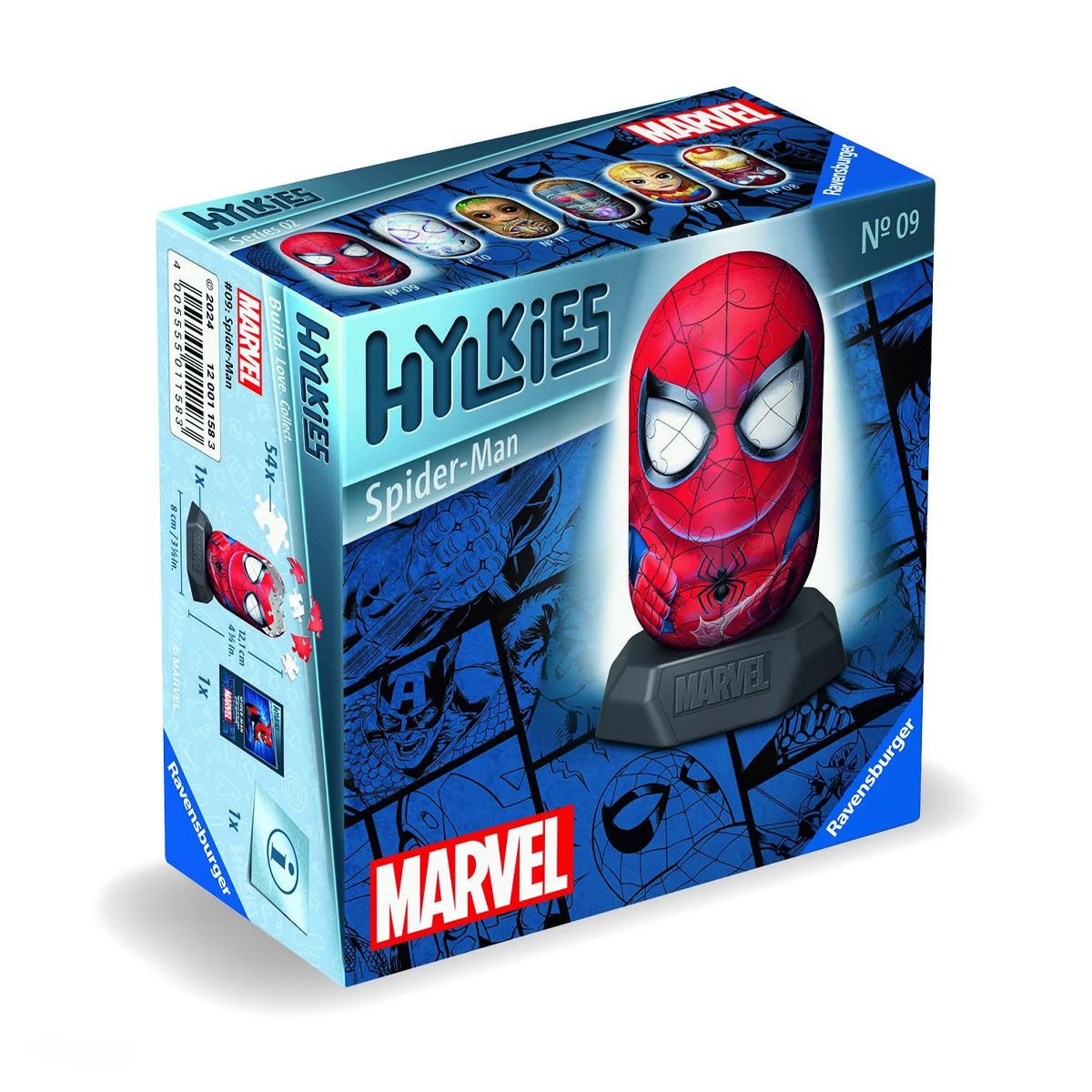 011583 Hylkies Marvel - Spider-Man 54 parça Puzzle - No:09 - Ravensburger