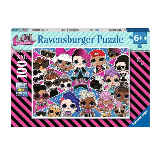 128822 Ravensburger, LOL - 100 Parça xxl Puzzle