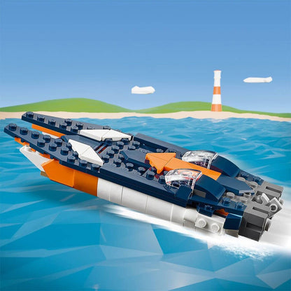 31126 Lego Creator 3in1 - Süpersonik Jet 215 parça +7 yaş